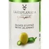 Măsline Gourmet umplute cu Jalapenos, 370ml/150g