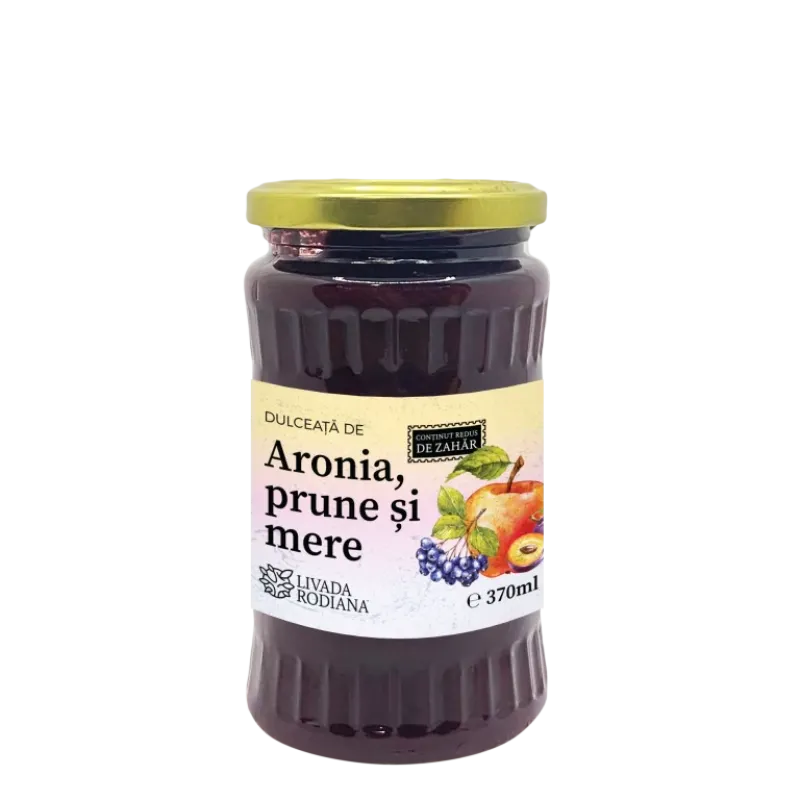 DULCEARA DE MERE, ARONIA SI PRUNE 370 ML