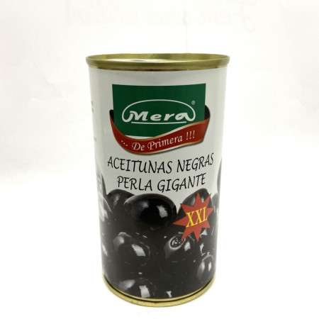 MASLINE NEGRE PERLA GIGANT 370 ml